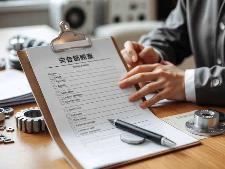 客户满意度调查问卷与五金样品